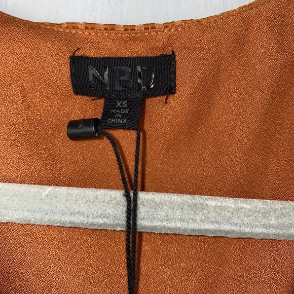 NBD Cara Mini Dress in Copper - Picture 3 of 4